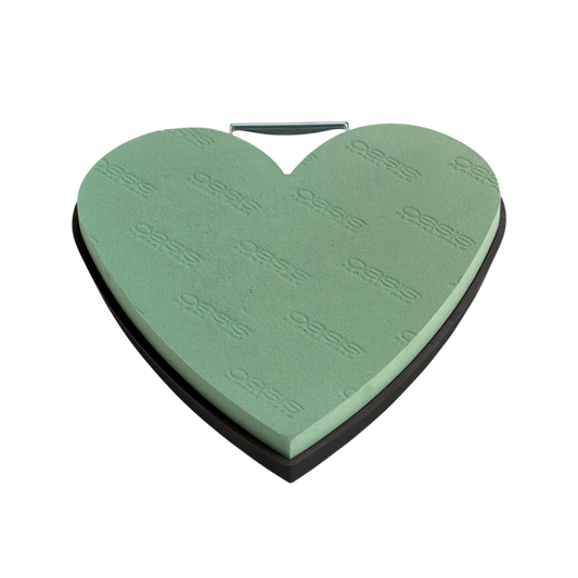 OASIS NAYLORBASE Ideal Floral Foam Heart 33x33cm (13"x13") (x1`)